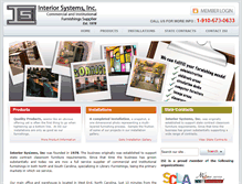 Tablet Screenshot of interiorsystemsinc.com